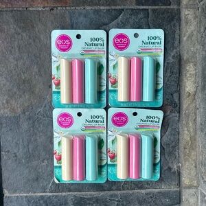EOS Natural Lip Balm Trio Set